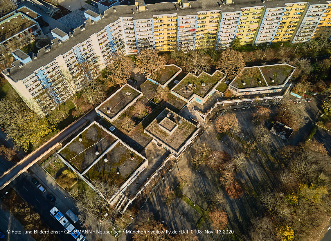 13.11.2020 - die Abrissbaustelle Quiddezentrum in Neuperlach